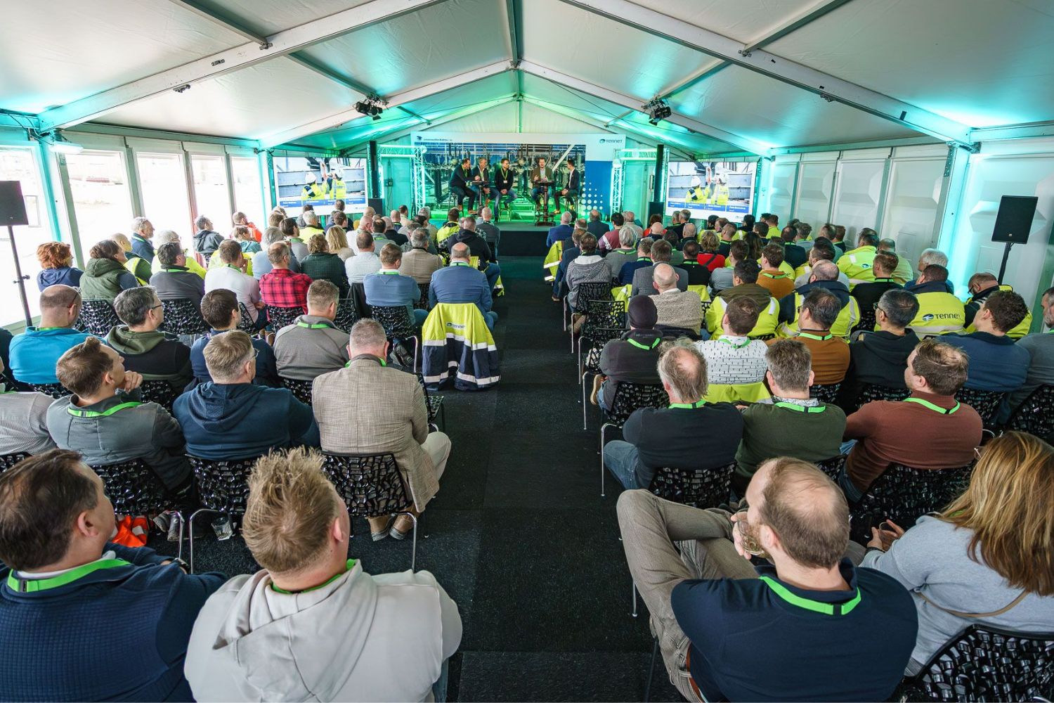 Opening van een bedrijfslocatie met catering, hospitality en complete eventorganisatie.