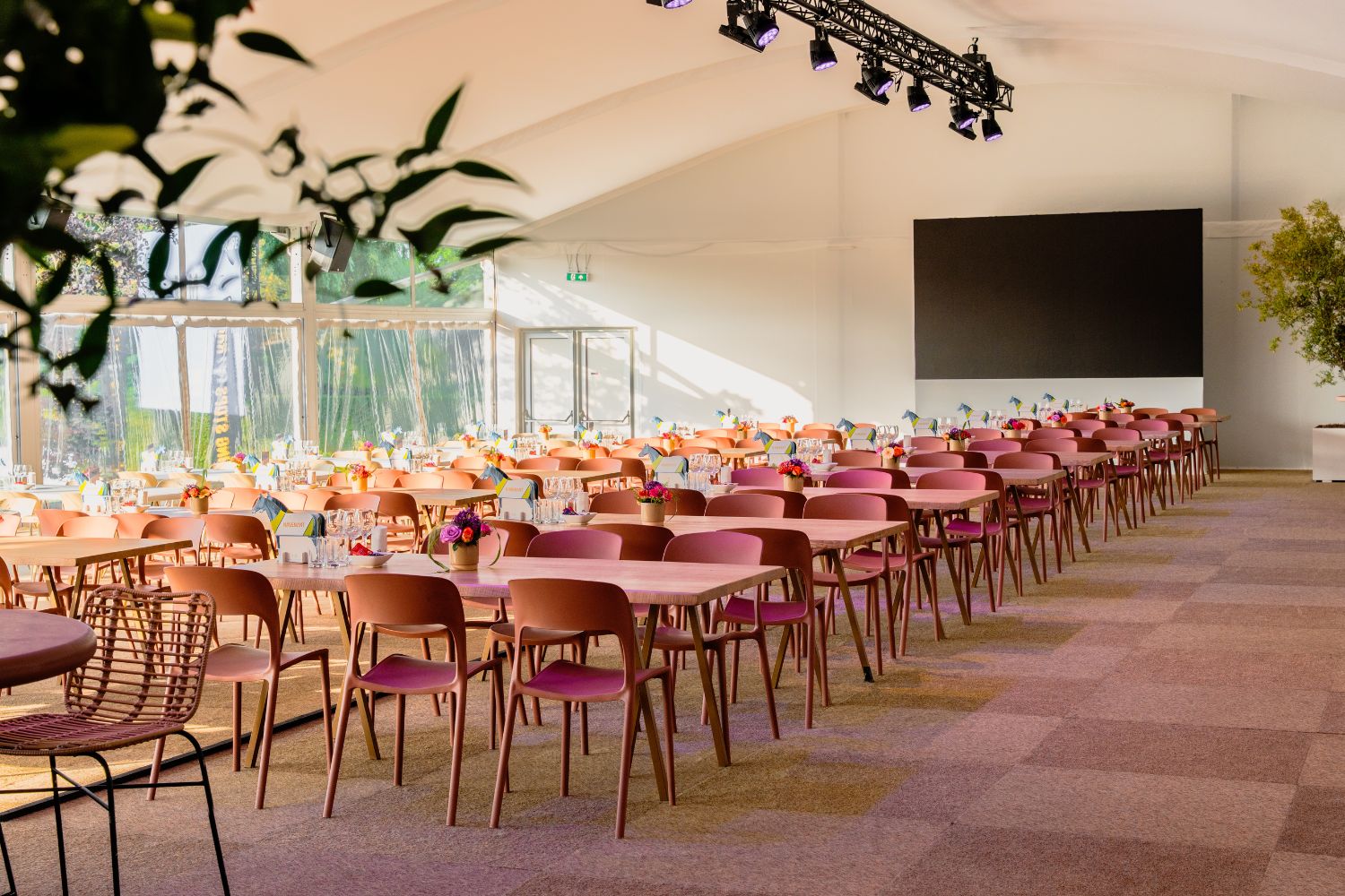 VIP-tent tijdens Jumping Peel & Maas met complete eventcatering